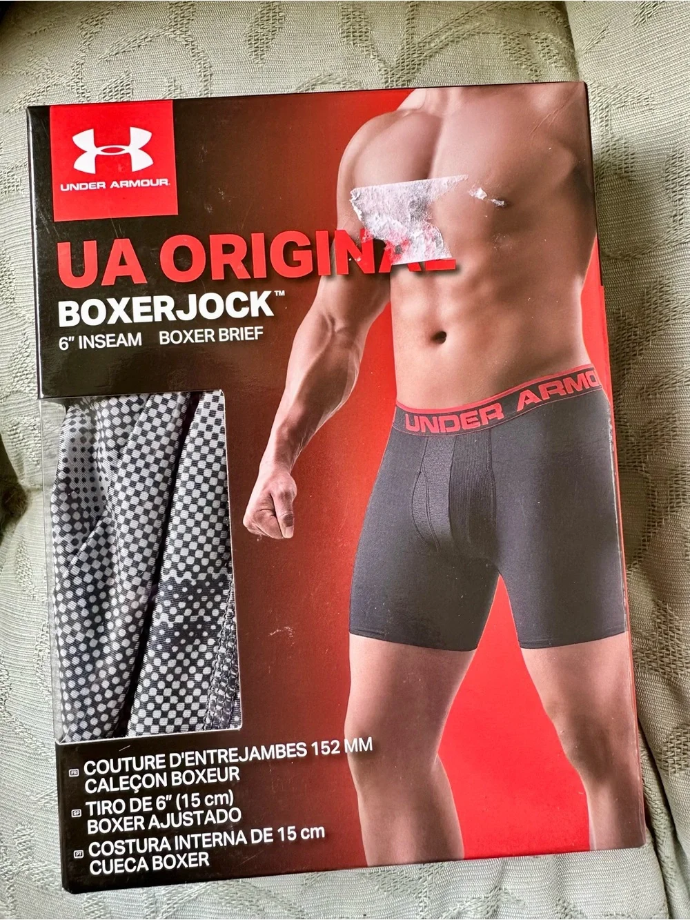 Men’s Brand New Under Armour UA Original Boxerjock 6